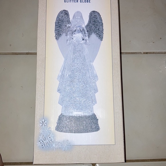 ⭐️Sparkling Glitter✨Sequin✨Crystal👼🏼Angel😇Light Up Globe⭐️ - Picture 3 of 3
